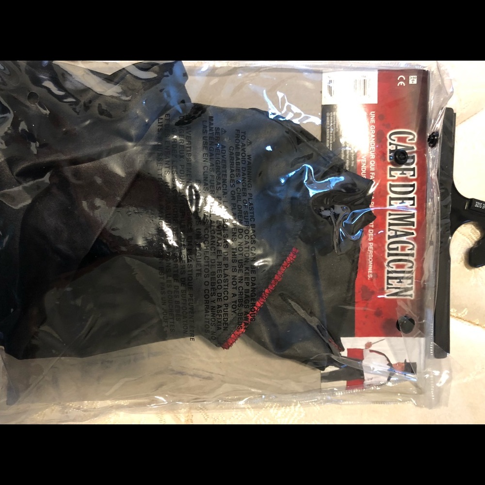 Halloween Magician Cape, NWT - Picture 2 of 2